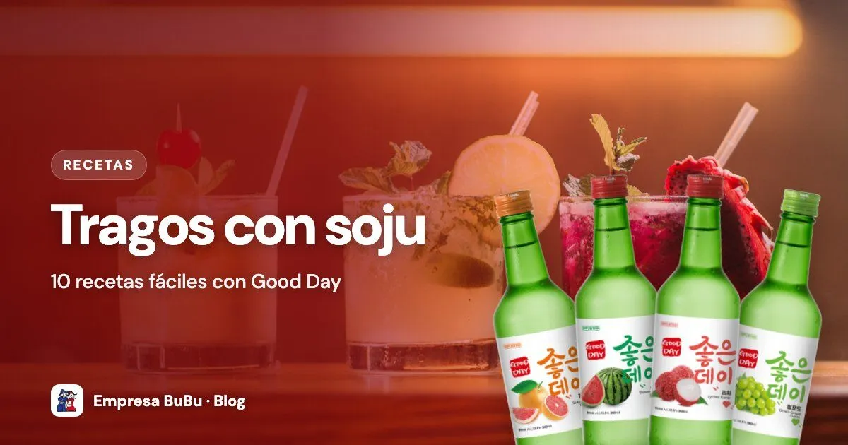 Tragos con soju: 10 recetas fáciles para preparar en casa